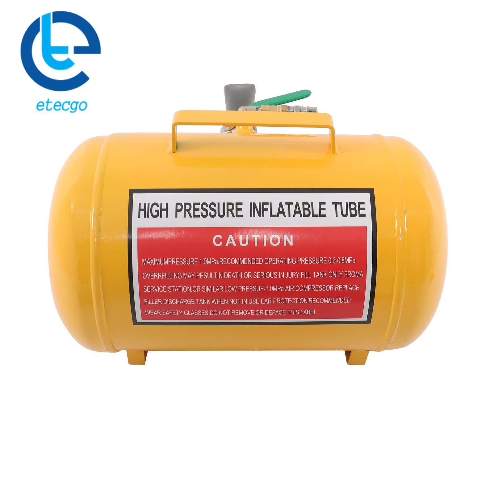 5 Gallon Yellow Heavy Duty Air Tire Bead Seater Blaster Seating Tool 145 PSI