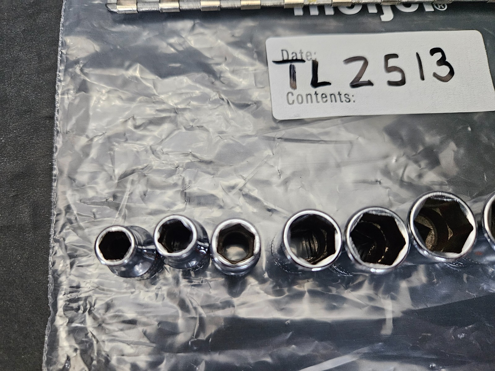 SNAP ON 1/4″ DRIVE 10 PC 6 PT METRIC TMM5.5-TMM7, TMM9-TMM15 SHALLOW SOCKET SET