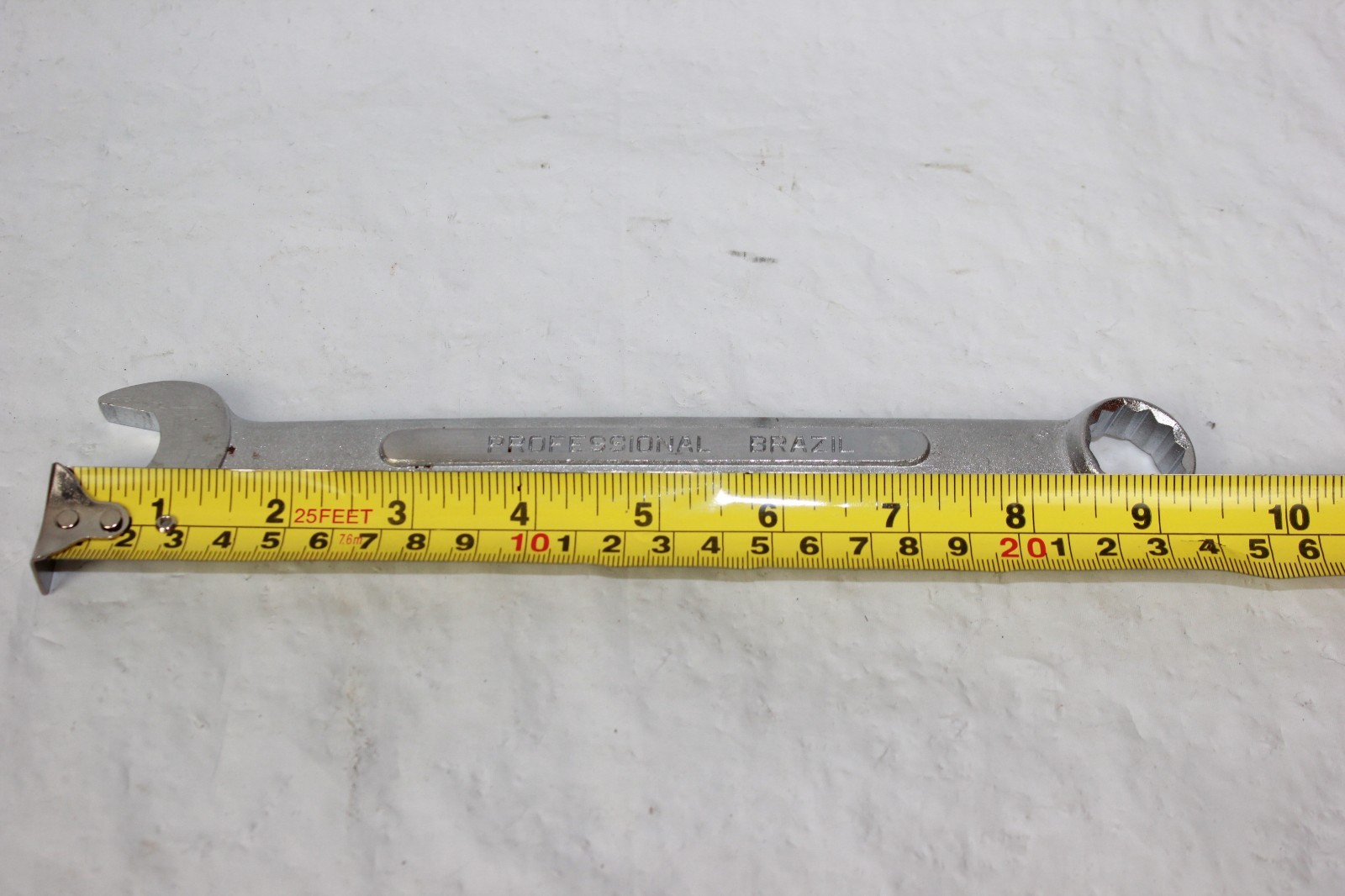 PROFESSIONAL BRAZIL 3/4″ DROP FORGED STEEL COMBINATION WRENCH 9″ (BNO97 T-27)