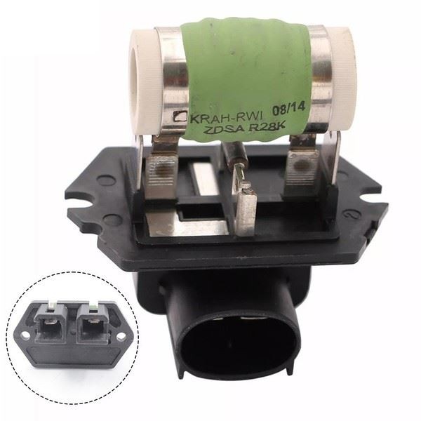 Cooling Fan Resistor Car Maintenance Easy Installation High-quality Materials