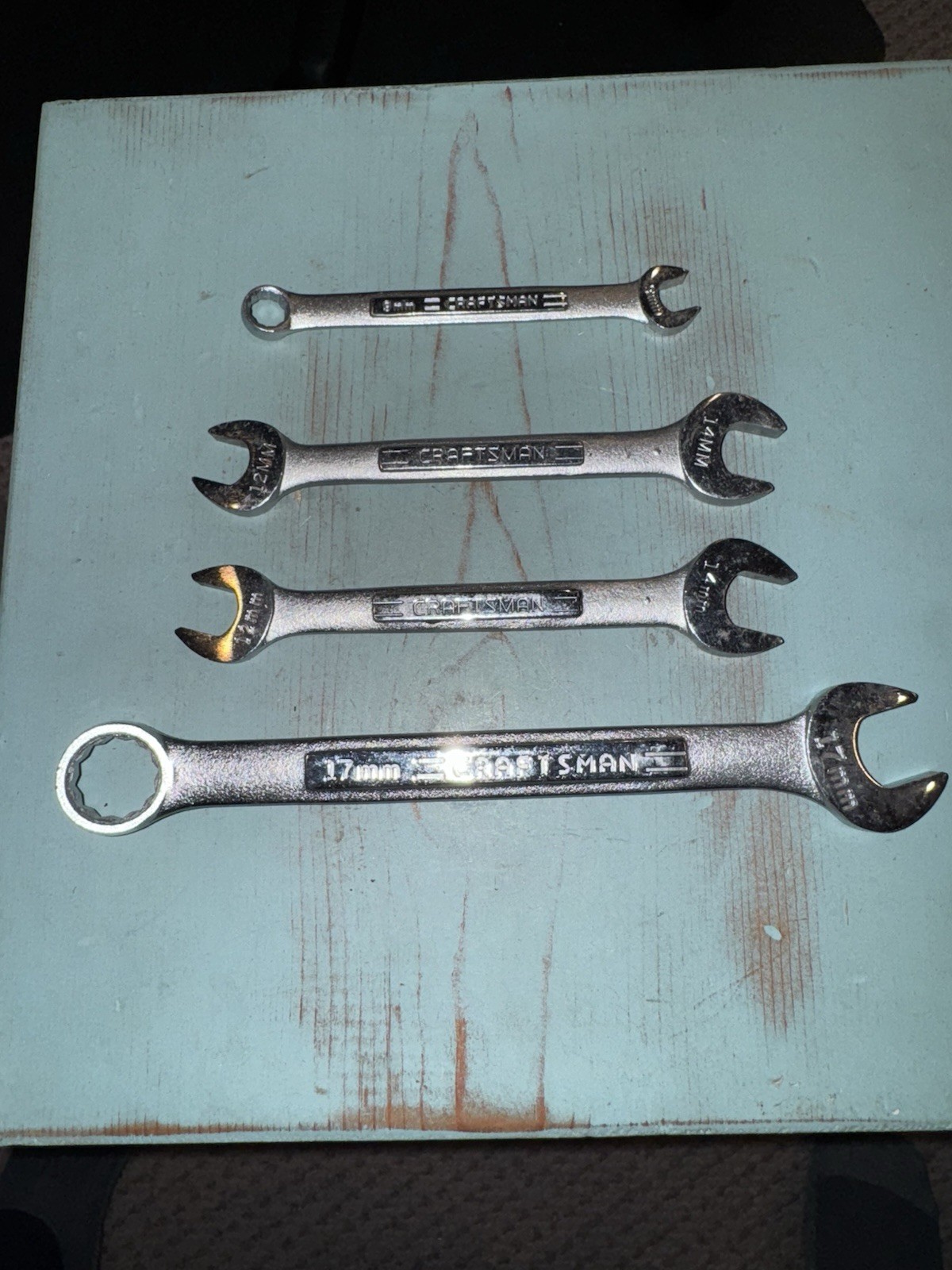 Craftsman assorted metric wrench lot
