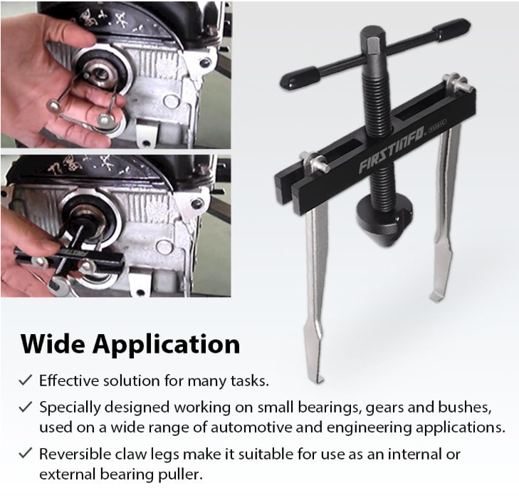 F3281C Crankshaft Camshaft Seal Remover Separator Puller with 2 Pairs of Hooks..
