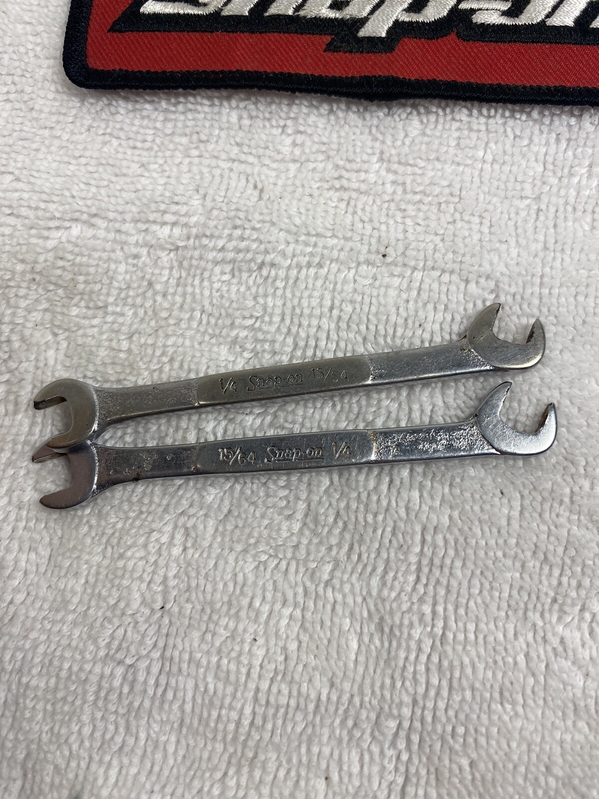 Snap-On Ignition Tune-Up Wrench Set DS1516,DS1615 1/4-15/64, 15/64-1/4