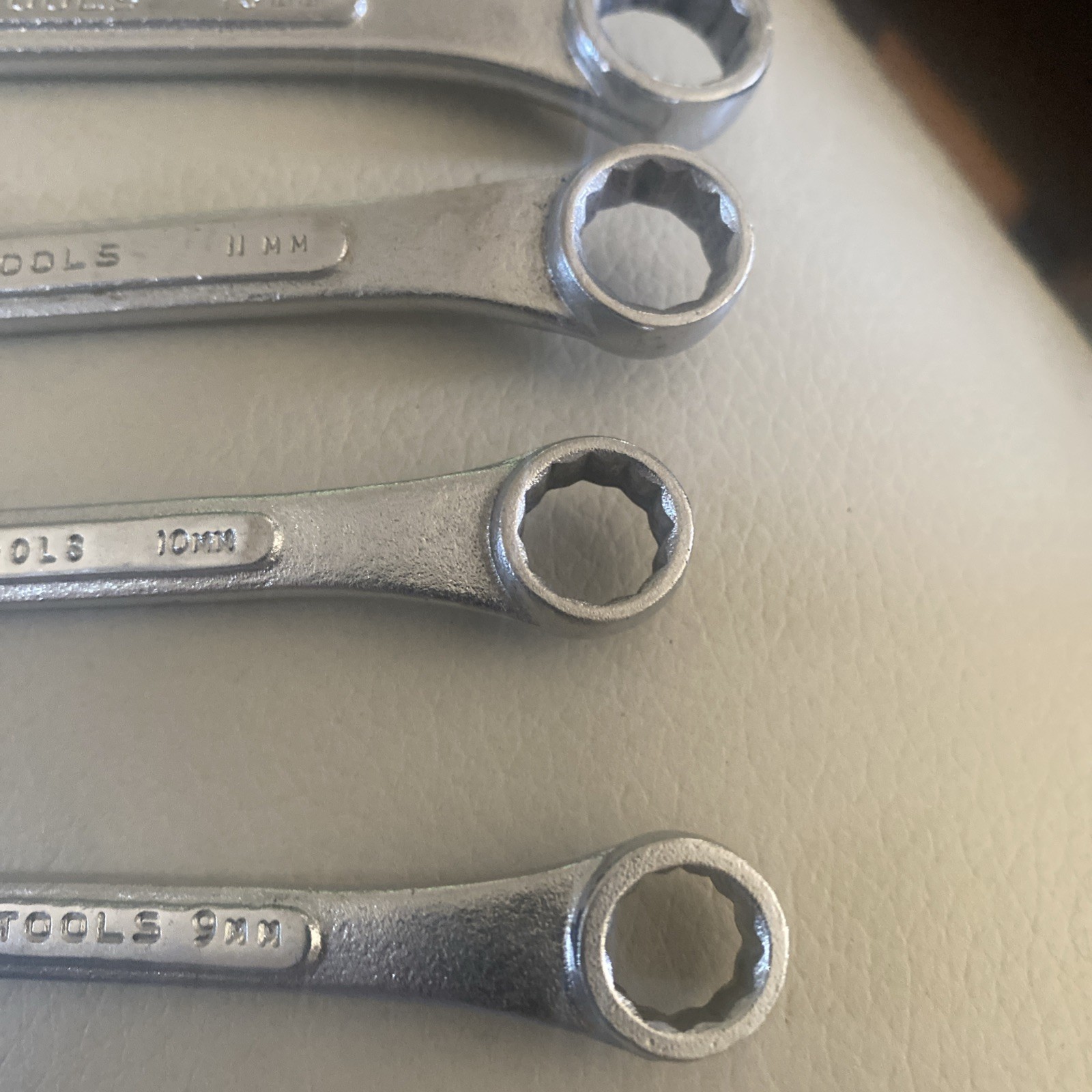 SK Tools Set Of 6 Metric Combination Wrenches. 15mm To 9mm No 12