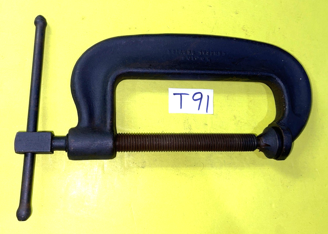 BILLINGS TOOLS C CLAMP No. 106 GENERAL SERVICE 6 INCH CLAMP FREE SHIP IN THE US