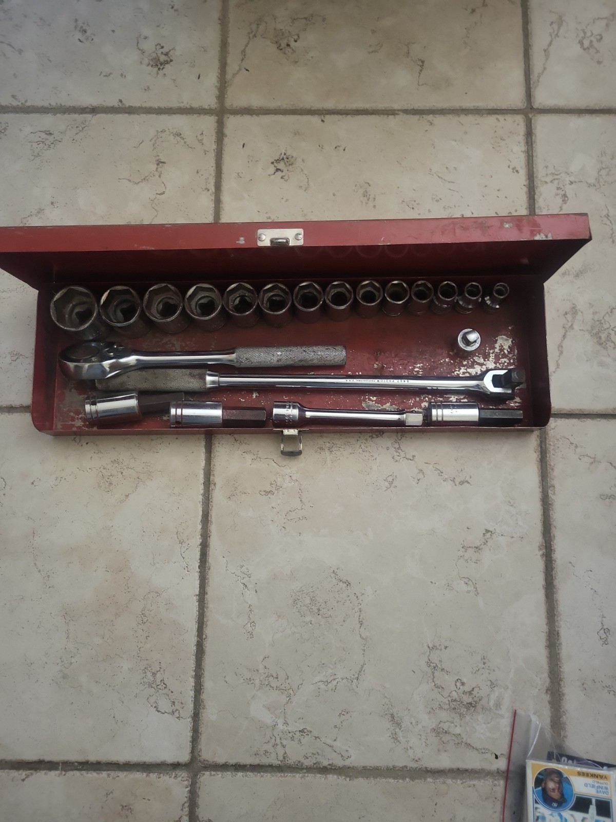 Vintage 1950’s Proto 1/2 » Socket Set SAE 6PT Used 21 Piece 9005A