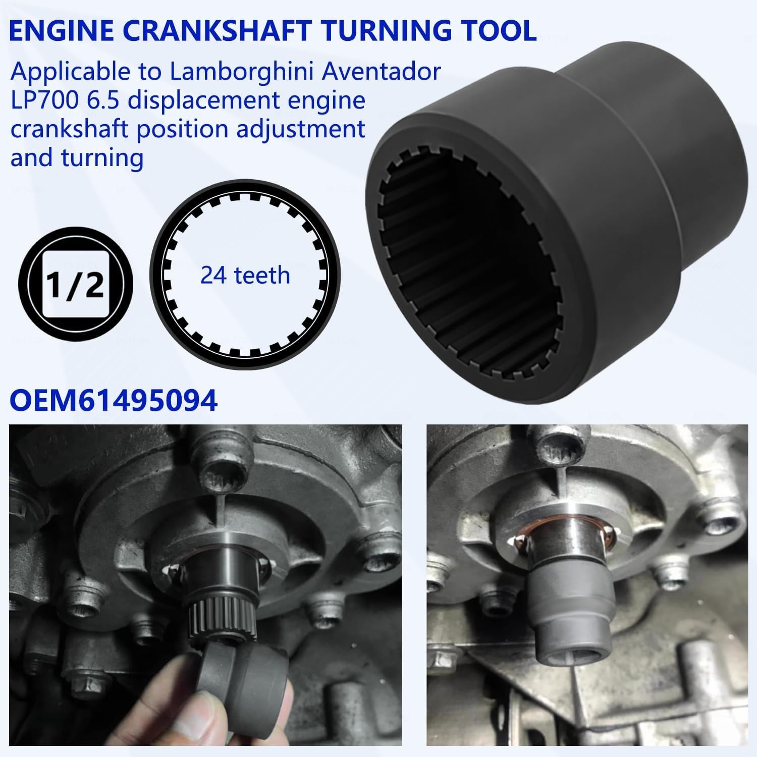 ZKTOOL Engine Timing Tool for Lamborghini Aventador LP700 Murcielago 6.5 Engine
