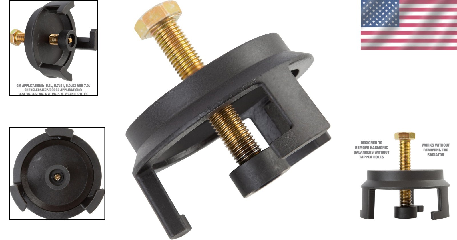 Efficient Engine Maintenance Tool – LS Crank Pulley Puller