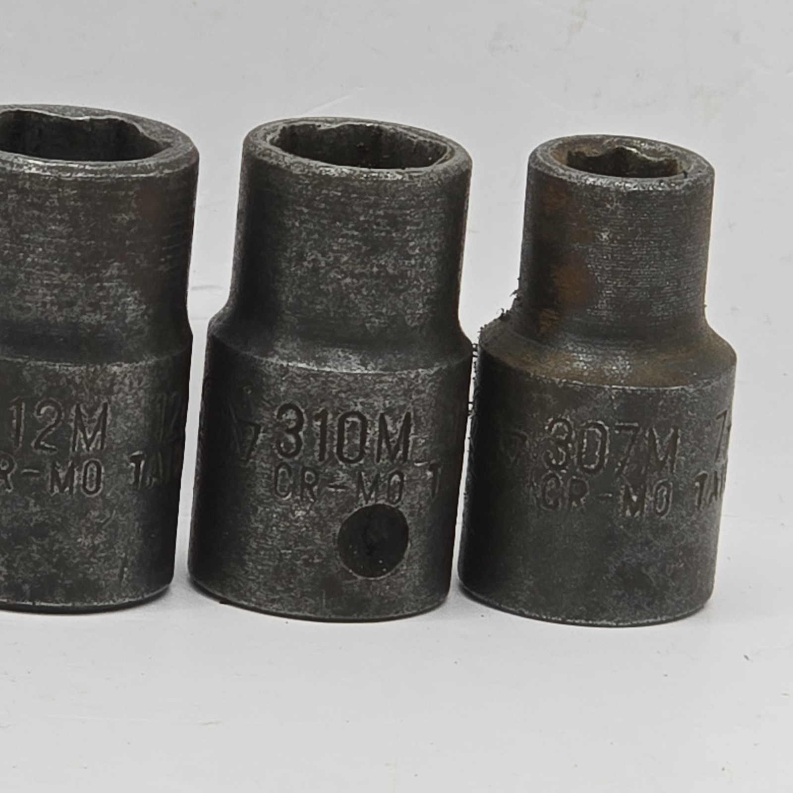 Sunex Impact Sockets Lot Of 8 – 18mm, 17mm, 16mm, 14mm, 13mm, 12mm, 10mm, 7mm