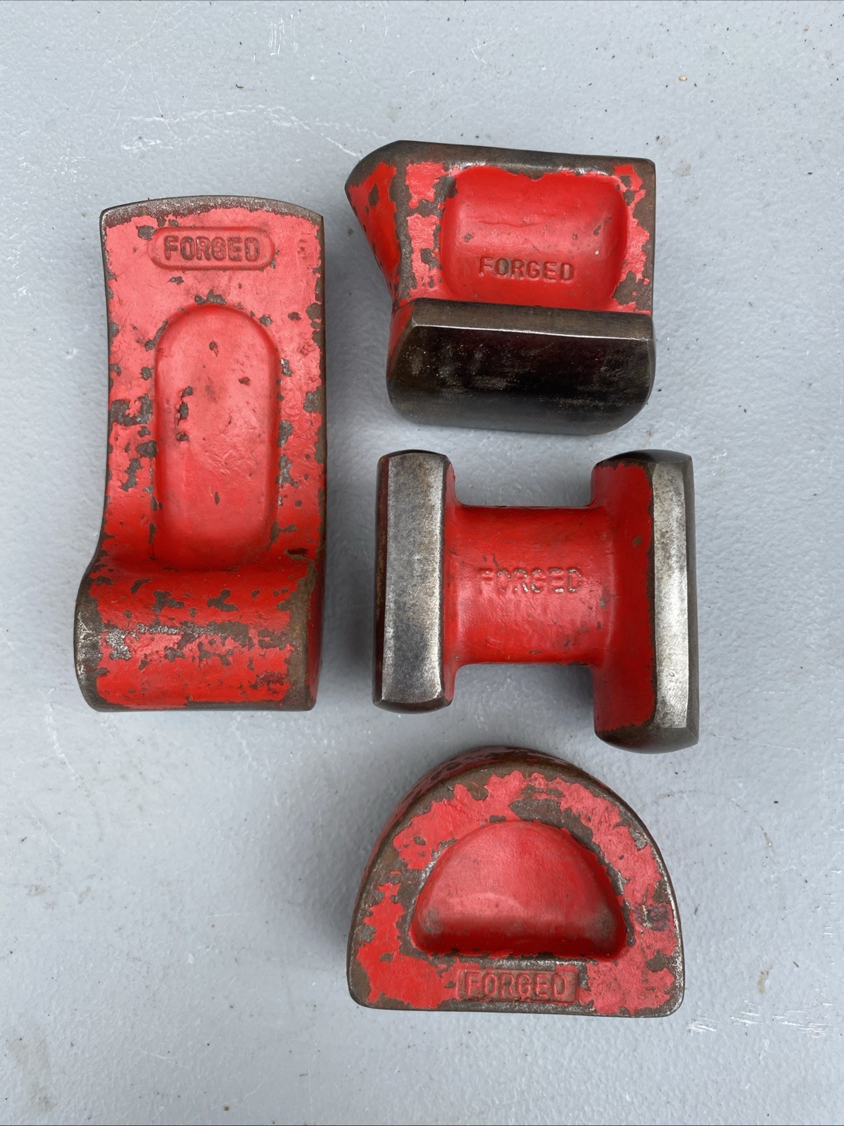 Vintage Automotive Body General Purpose Dollies Set Of 4