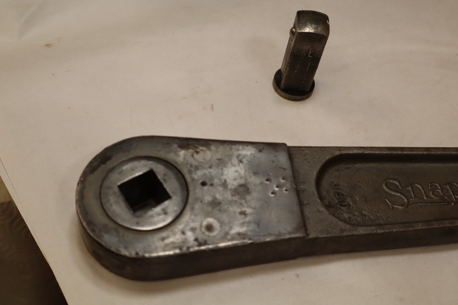 Snap On Tools USA RARE 5/8” Drive Push Thru Ratchet 18” Long VINTAGE