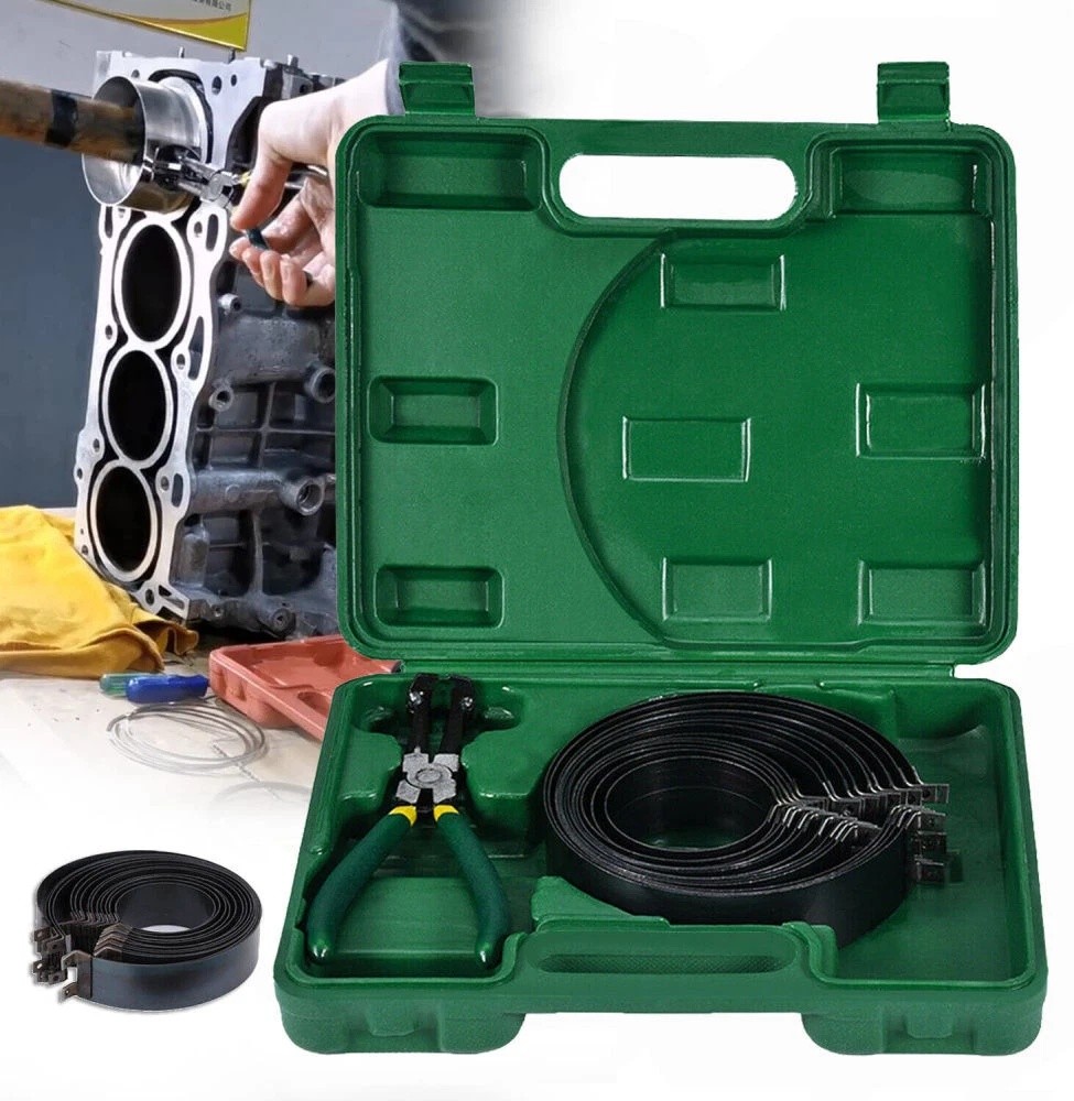Piston Ring Compressor Cylinder Installer Plier 14 Band Tool Trucks Expander USA