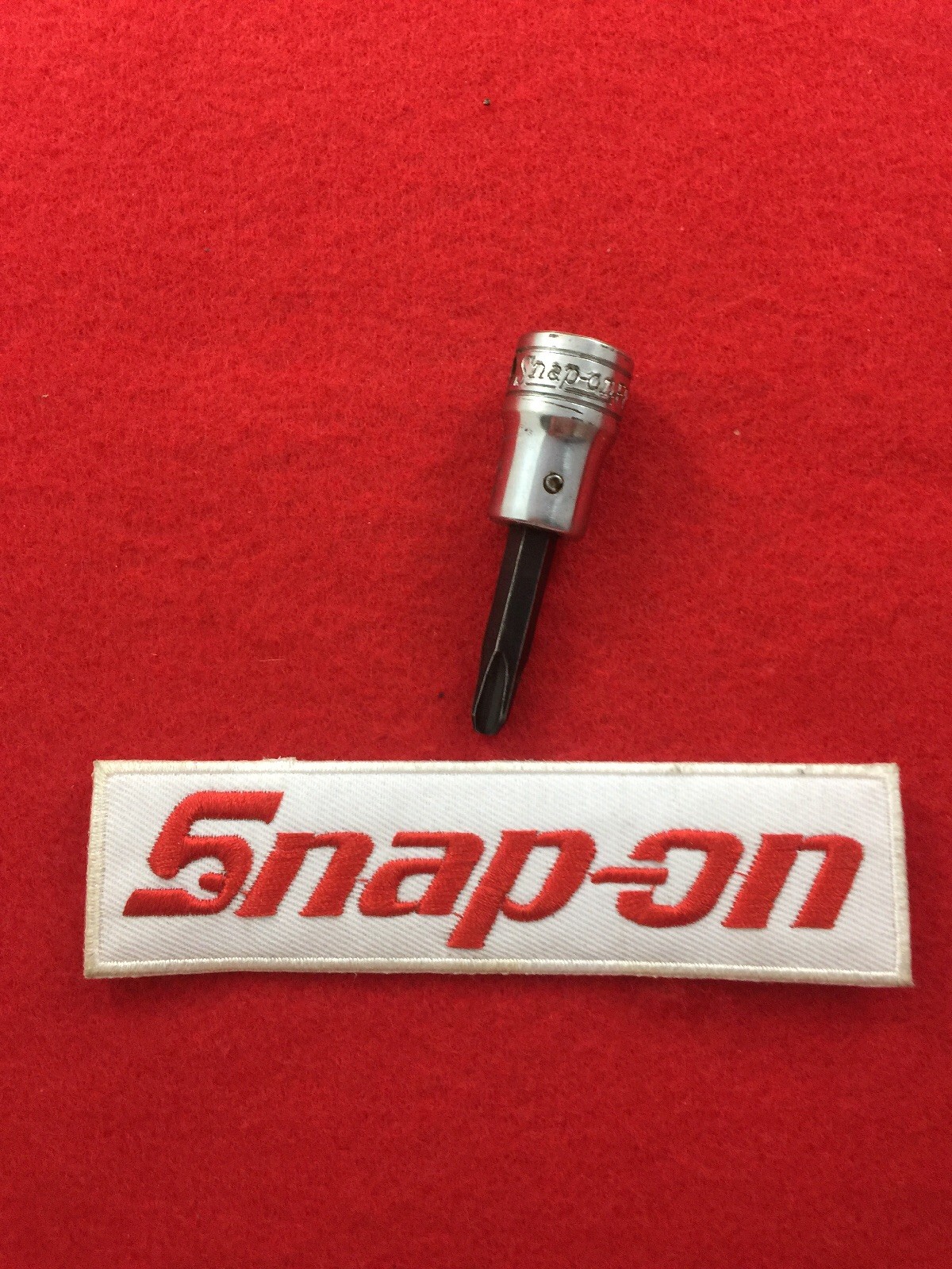 Snap-on Tools USA 3/8″ Drive Phillips # 3 Standard Chrome Socket Driver FP32A