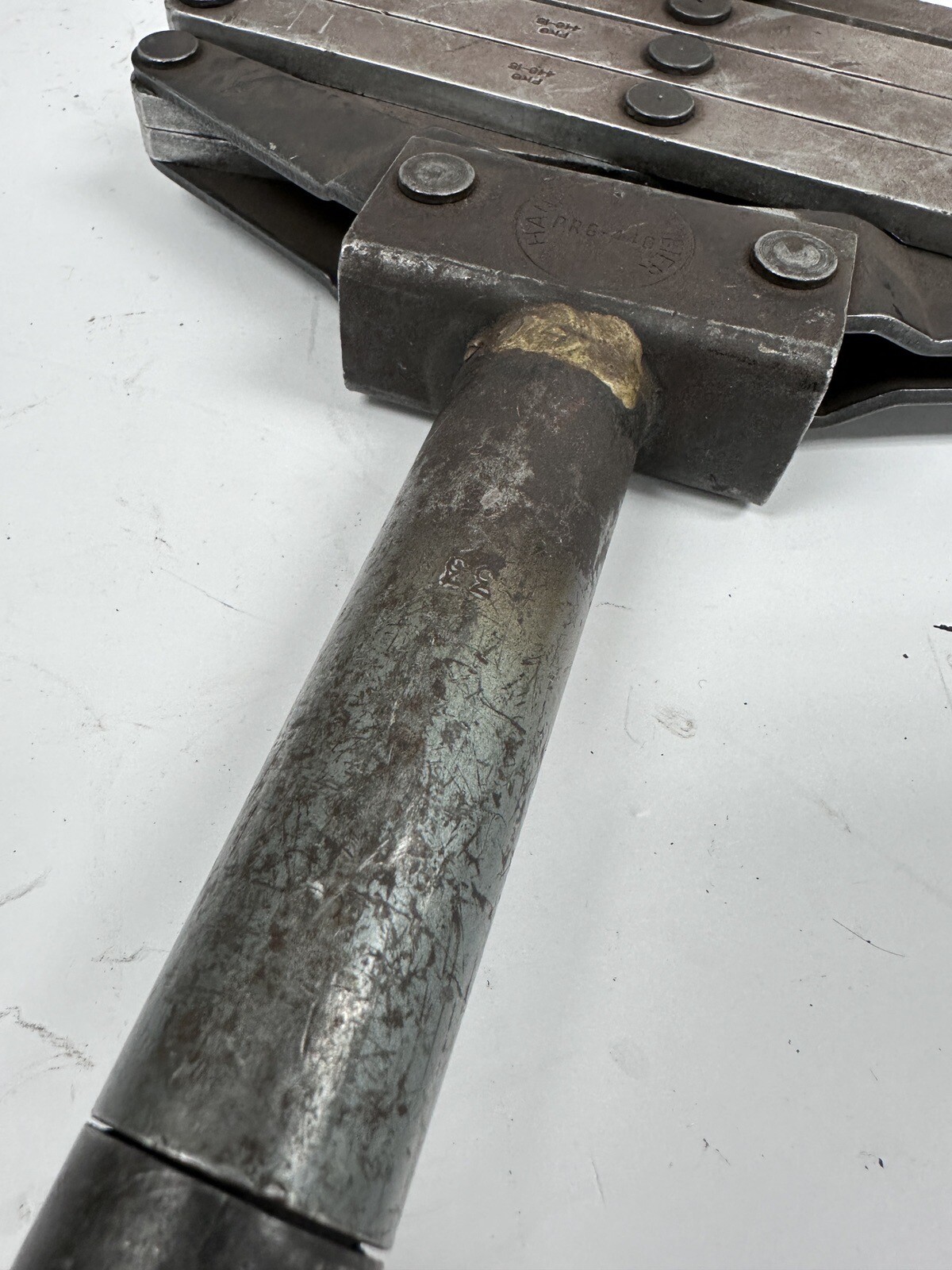 Vintage Flexible Tongue Hand Riveter Pop Rivet Gun