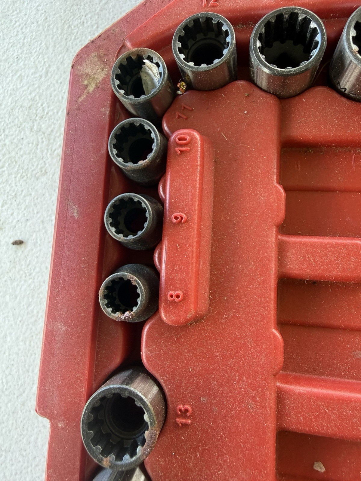 Craftsman Black Oxide Spline Drive Socket Set And Ratchets. 1/4 And 3/8