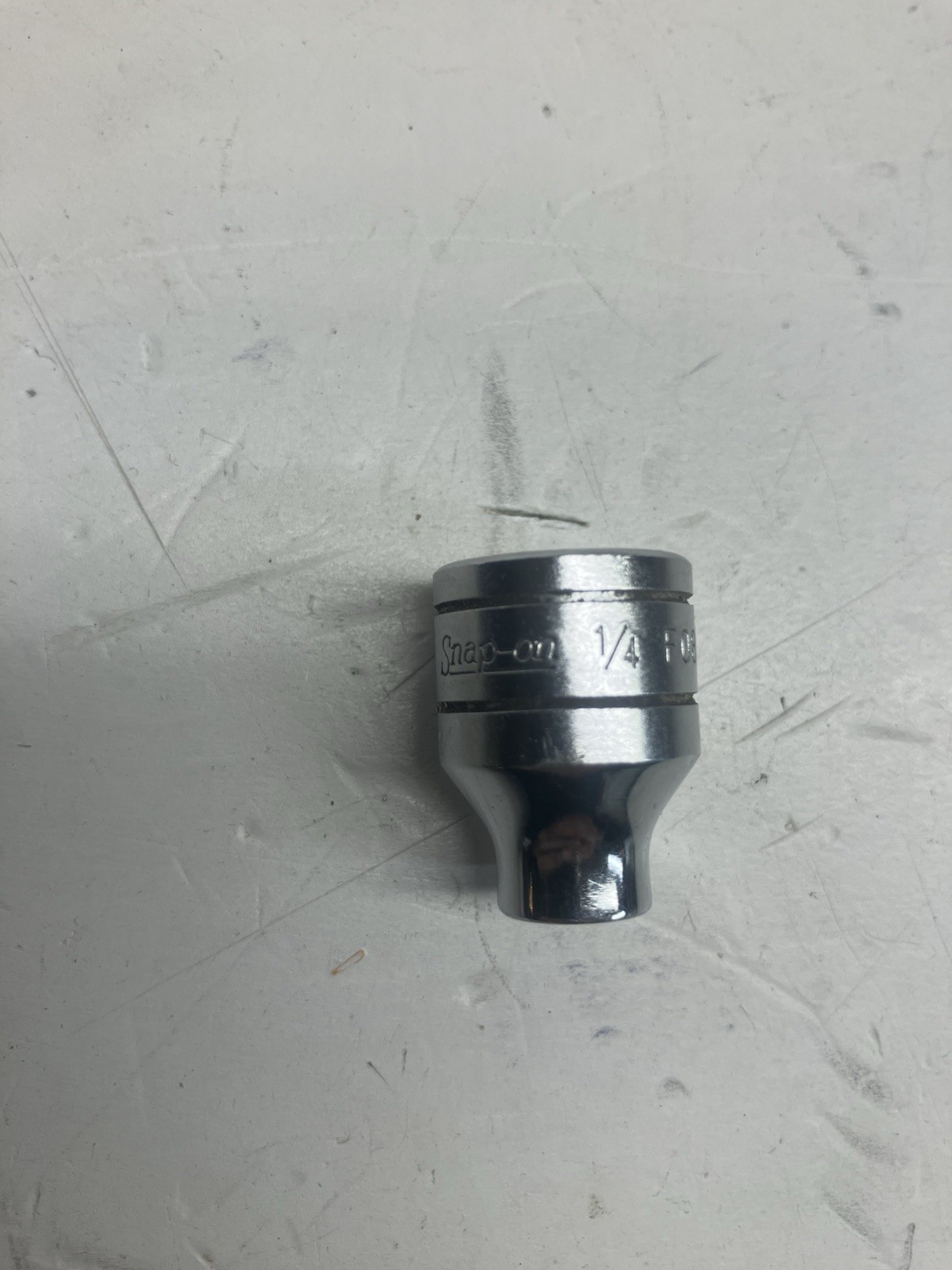 SNAP ON TOOLS – 1/4″ SAE Shallow Socket, 3/8″ Drive,12 Point, Part# F081