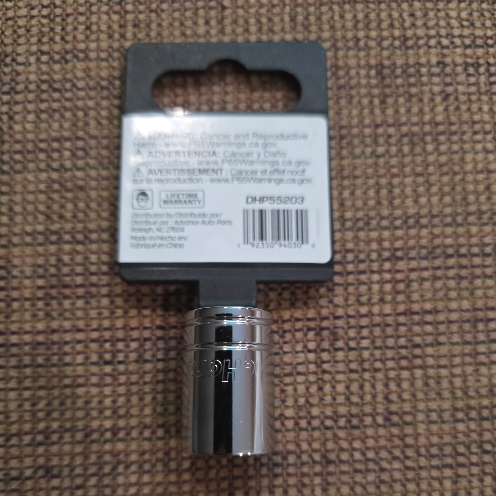 DieHard 3/8″ Drive 6-Point Socket 9/16 DHP55203