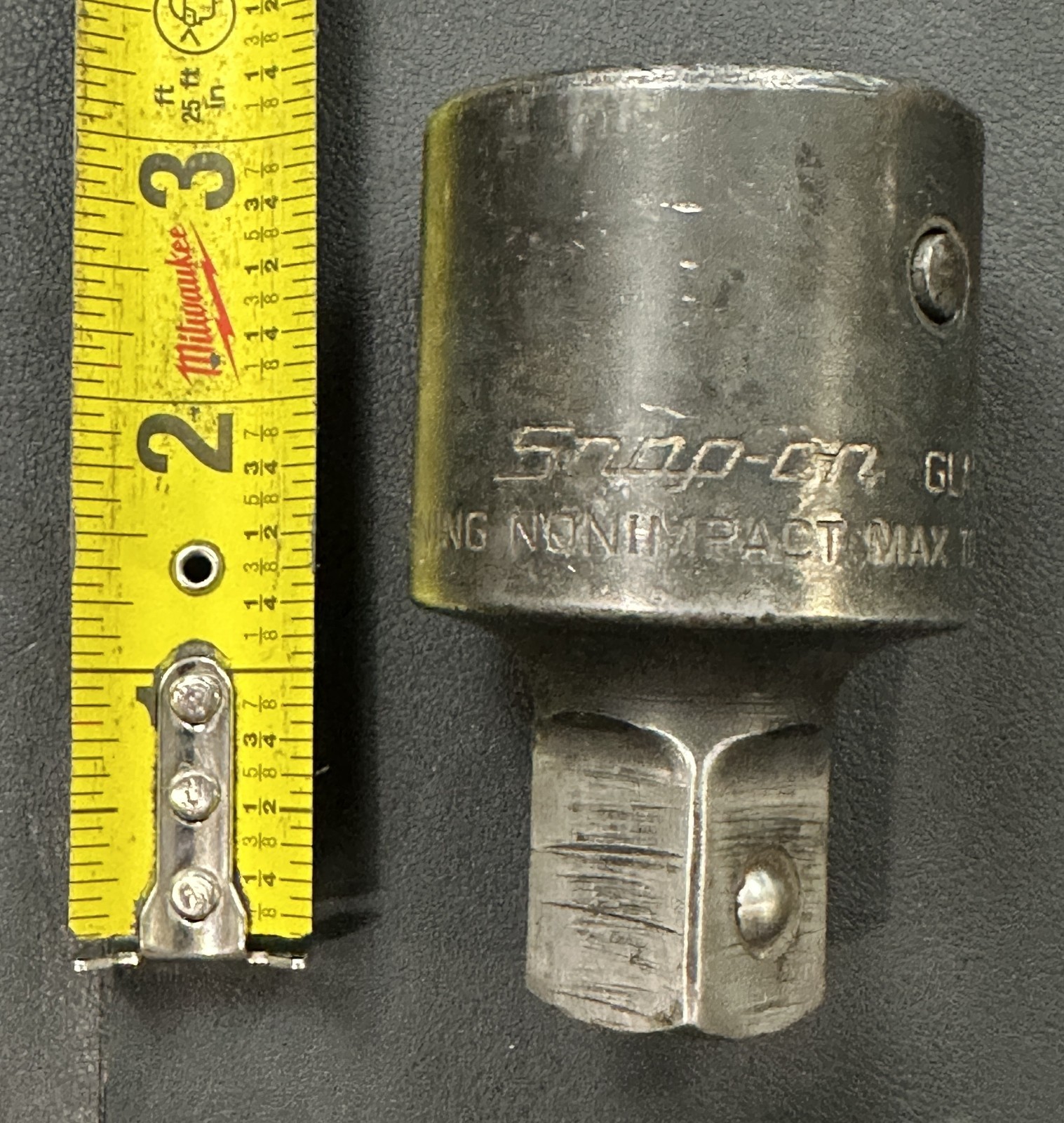 SNAP ON GLA124A 1″ Drive Square Drive Adaptor 1″ Internal x 3/4″ External Dr.