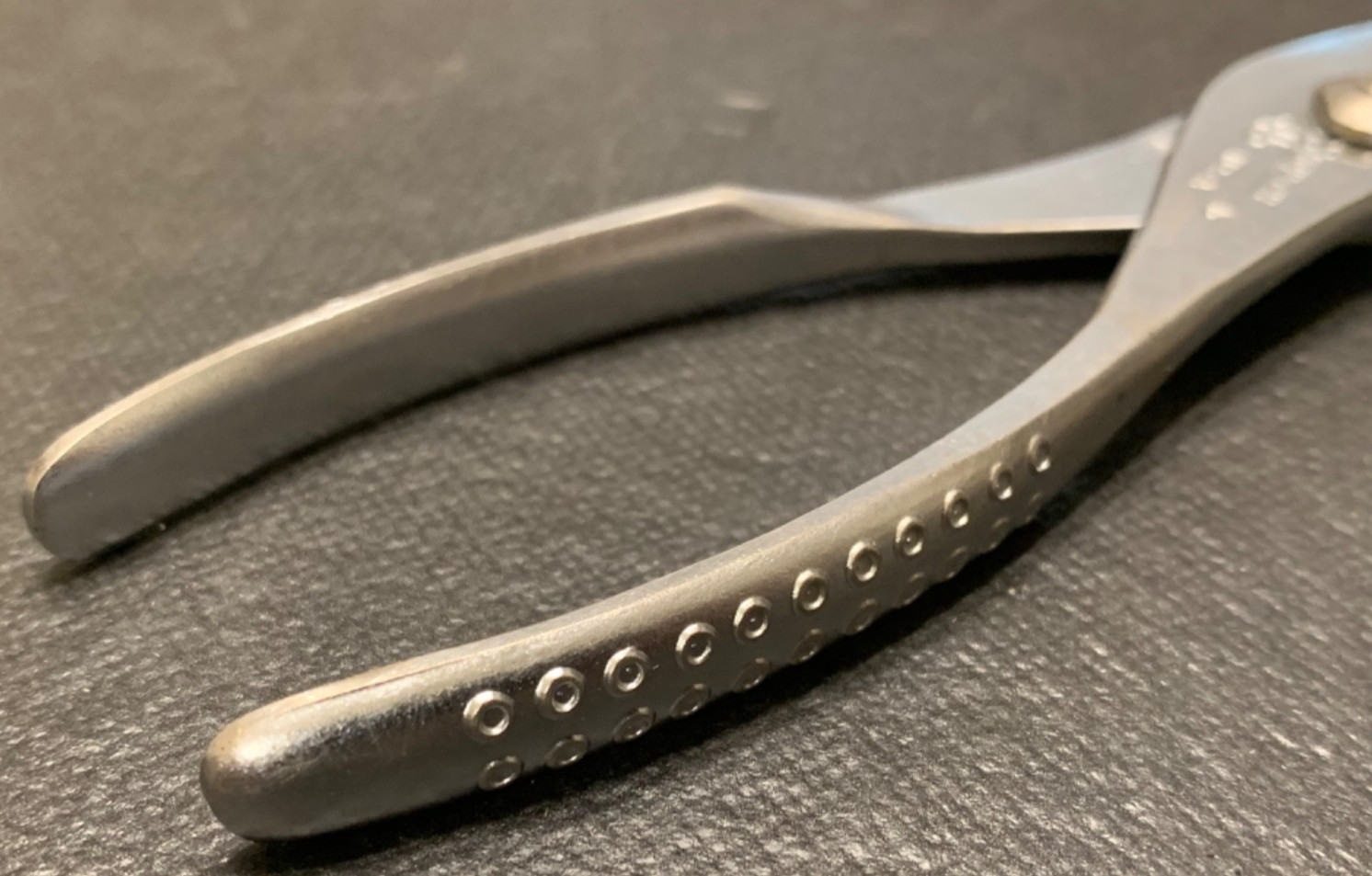 Vintage Snap-On no. 45 5.5 Inch Slip Joint Pliers with Vacuum Grips Made in USA