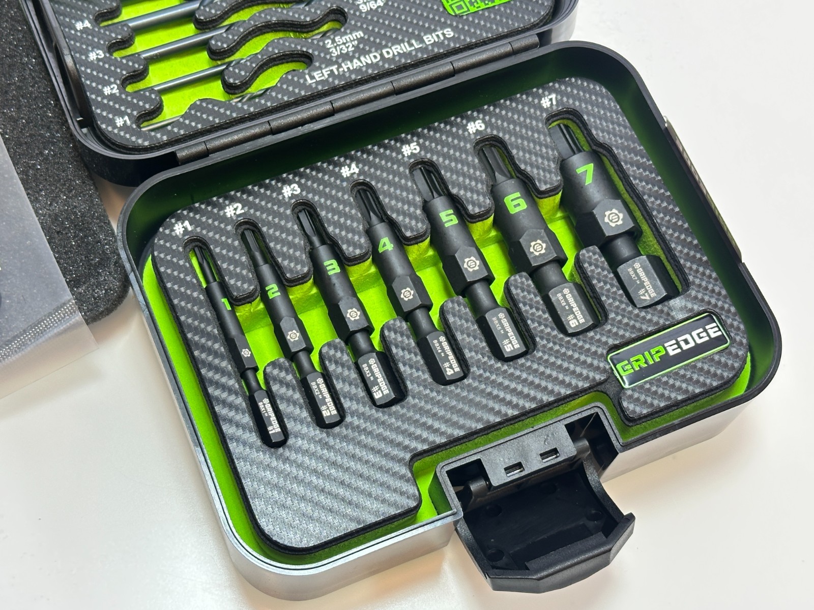 NEW GripEdge BBX14S Broken Bolt Extractor Set 14-PC w/ Case