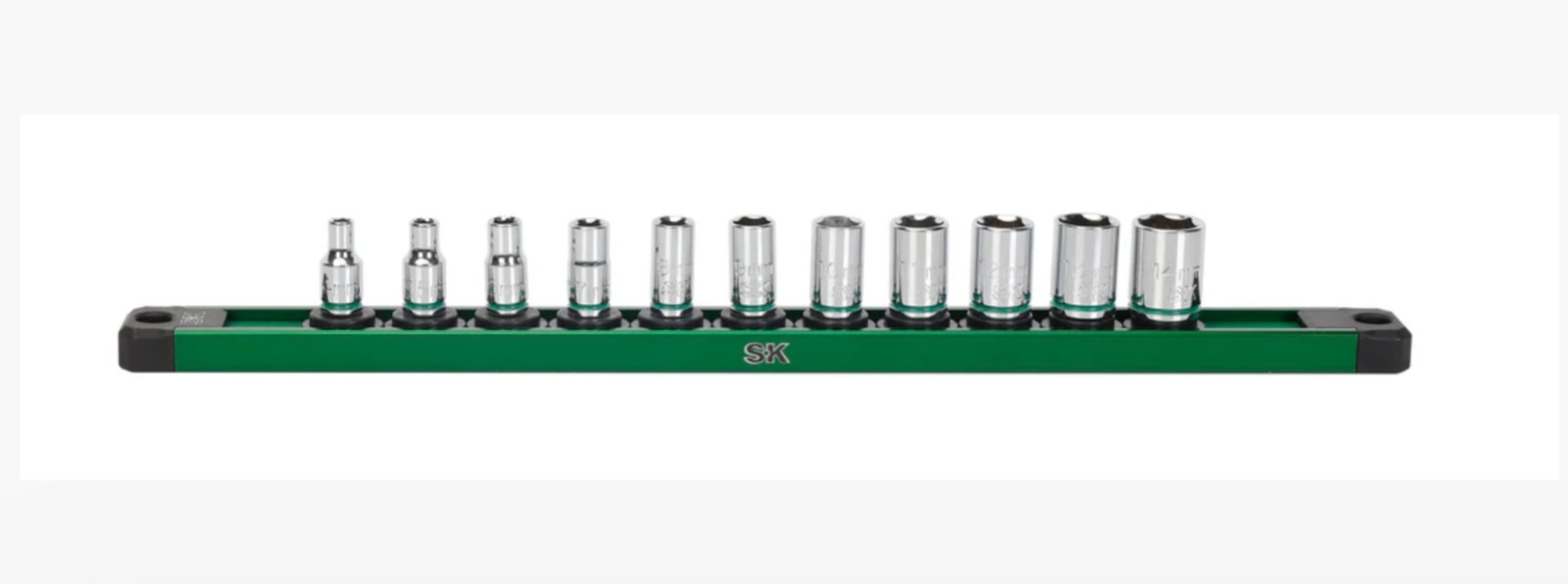 SK Professional Tools 1/4″ Drive Metric Socket Set Standard 6-point New Lifetime