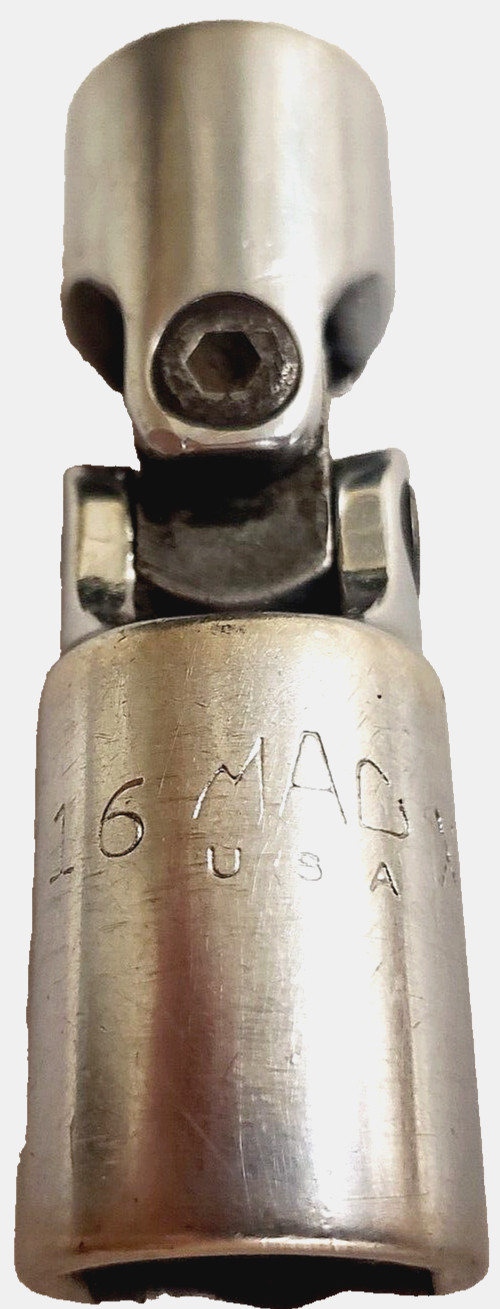 MAC TOOLS 3/8″ Drive 9/16″ Swivel 6 Point Swiveling SAE Socket USA Made (XU186D)