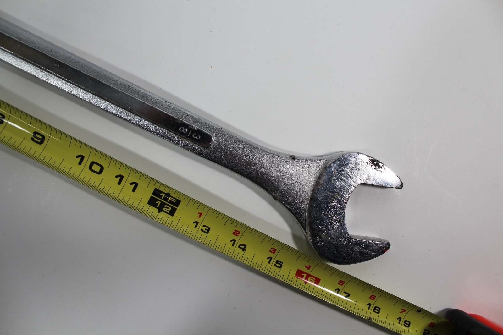 Combination Wrench 1-3/8 Inch 18 Inches Long 12 Point Box End Open End