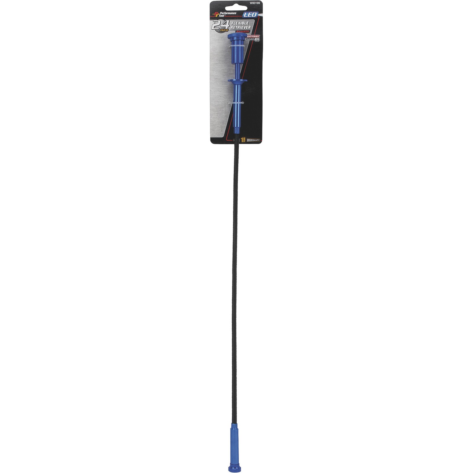 Performance Tool 24in. LED Magnetic Claw Retriever, Model# W83196