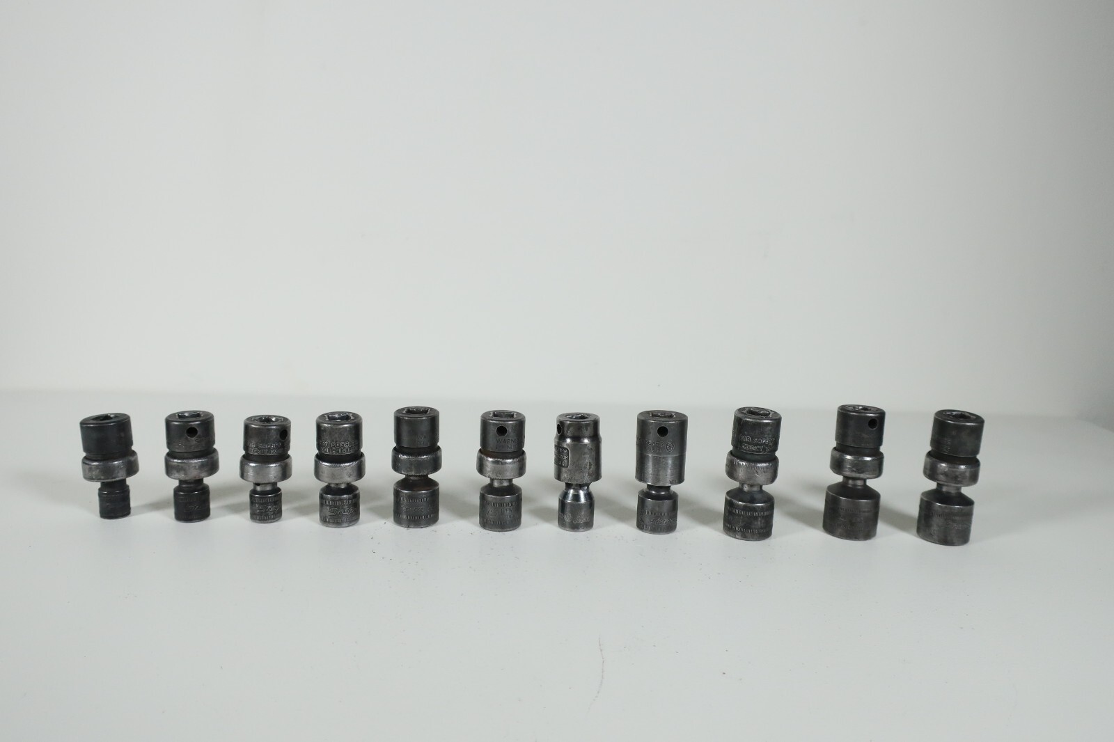 Snap On 3/8″ Drive 11pc Metric Swivel Impact 6pt Socket Set(9mm-19mm)IPFM