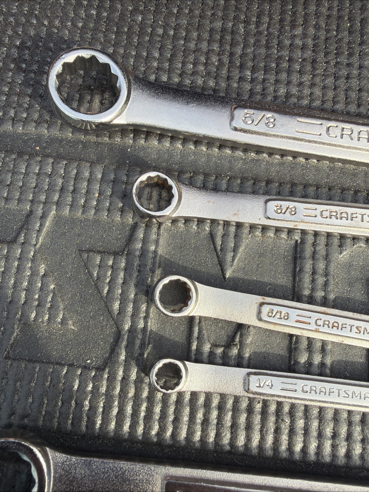 7pc Sears Craftsman Usa Random Wrench Lot Metric SAE Light Use 44691