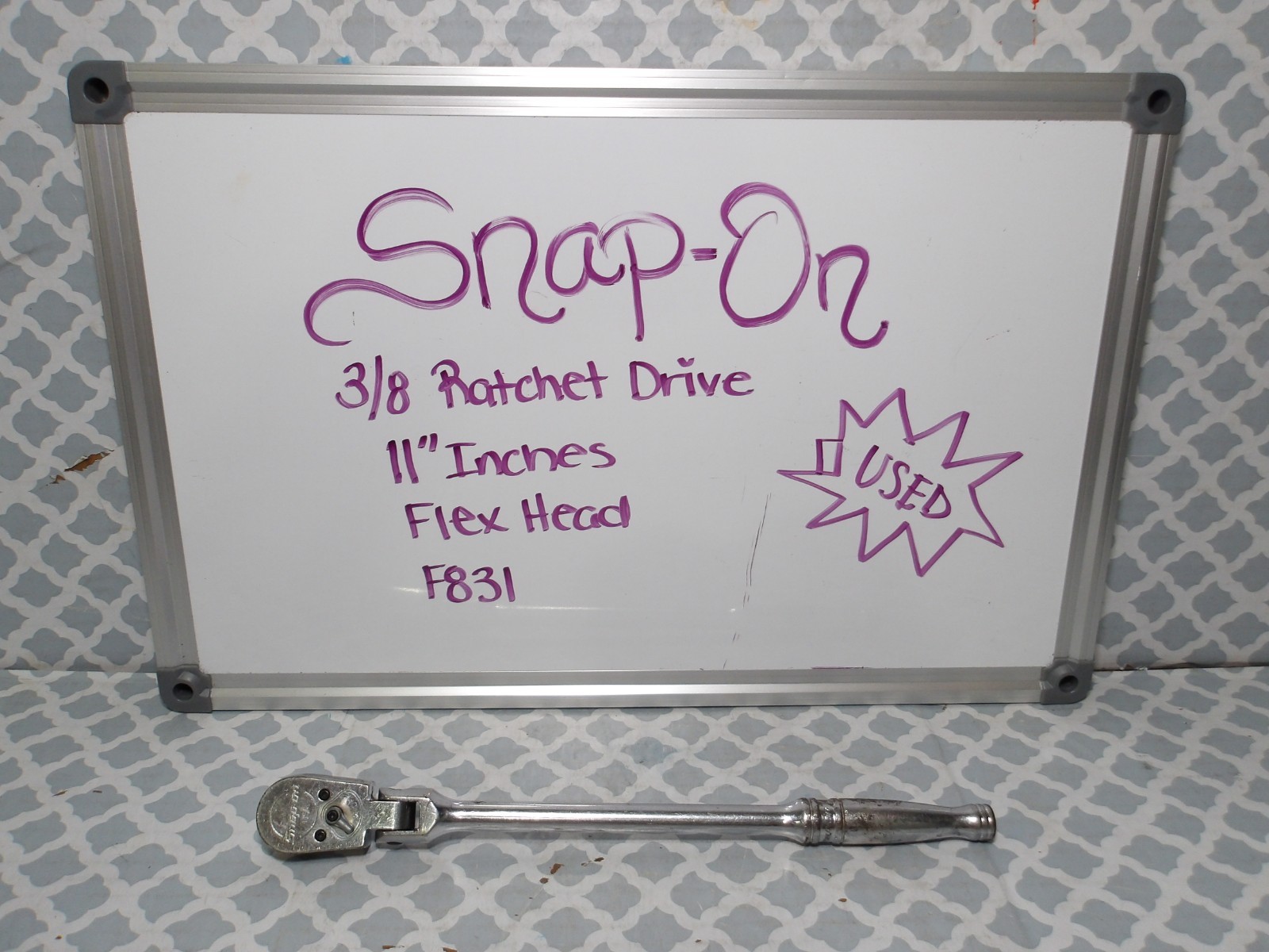 Snap-On 3/8″ Ratchet 11″ Flex Head F831