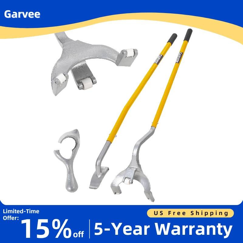 Tire Changing Tool Kit for 22.5″-24.5″ Tires – Manual Mount/Demount with Bead Ke