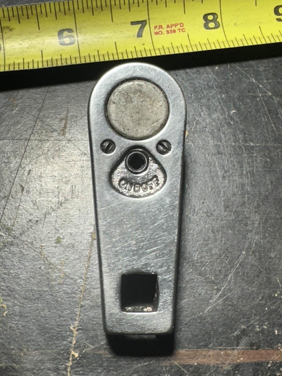 Snap-On 3/8″ Drive Ratchet Head F724 Turn An Extension Into Ratchet Handle