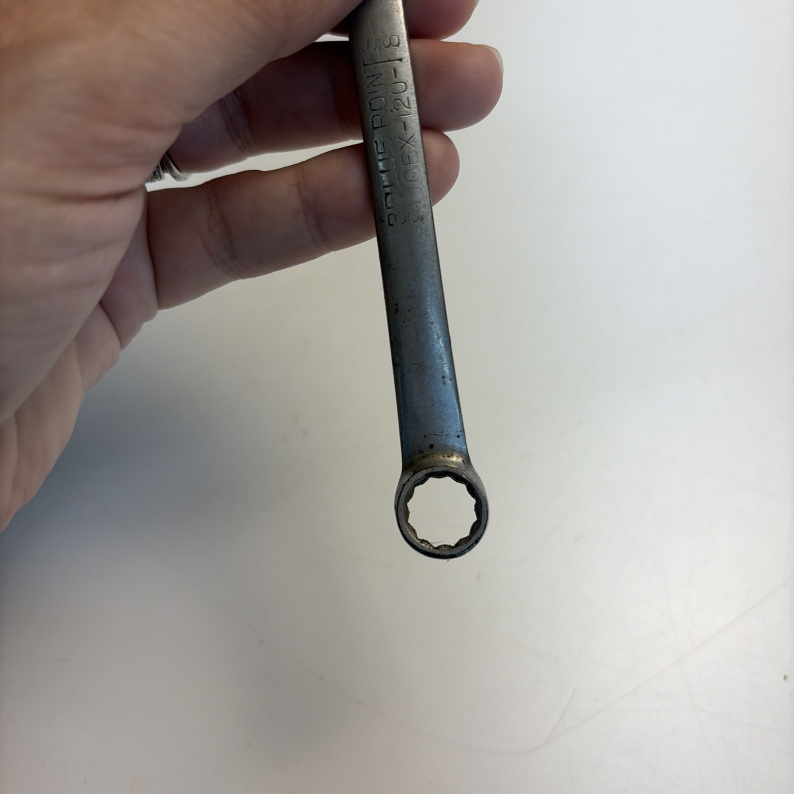 Vintage Blue Point OEX 120 3/8 Combination Wrench Open Box End USA