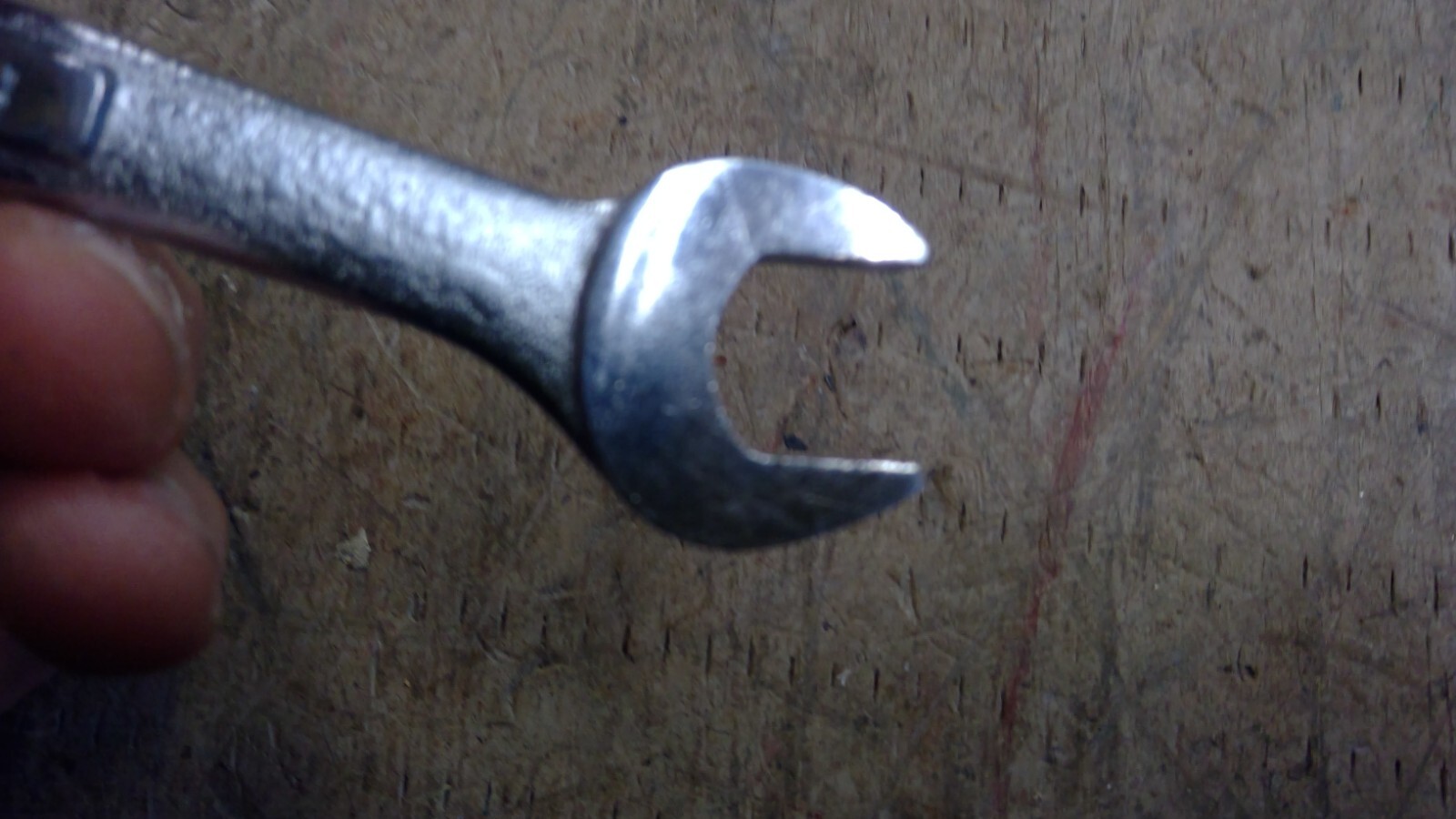 Vintage Craftsman Tools 15mm X 13mm Metric double open wrench -V- 44507 USA