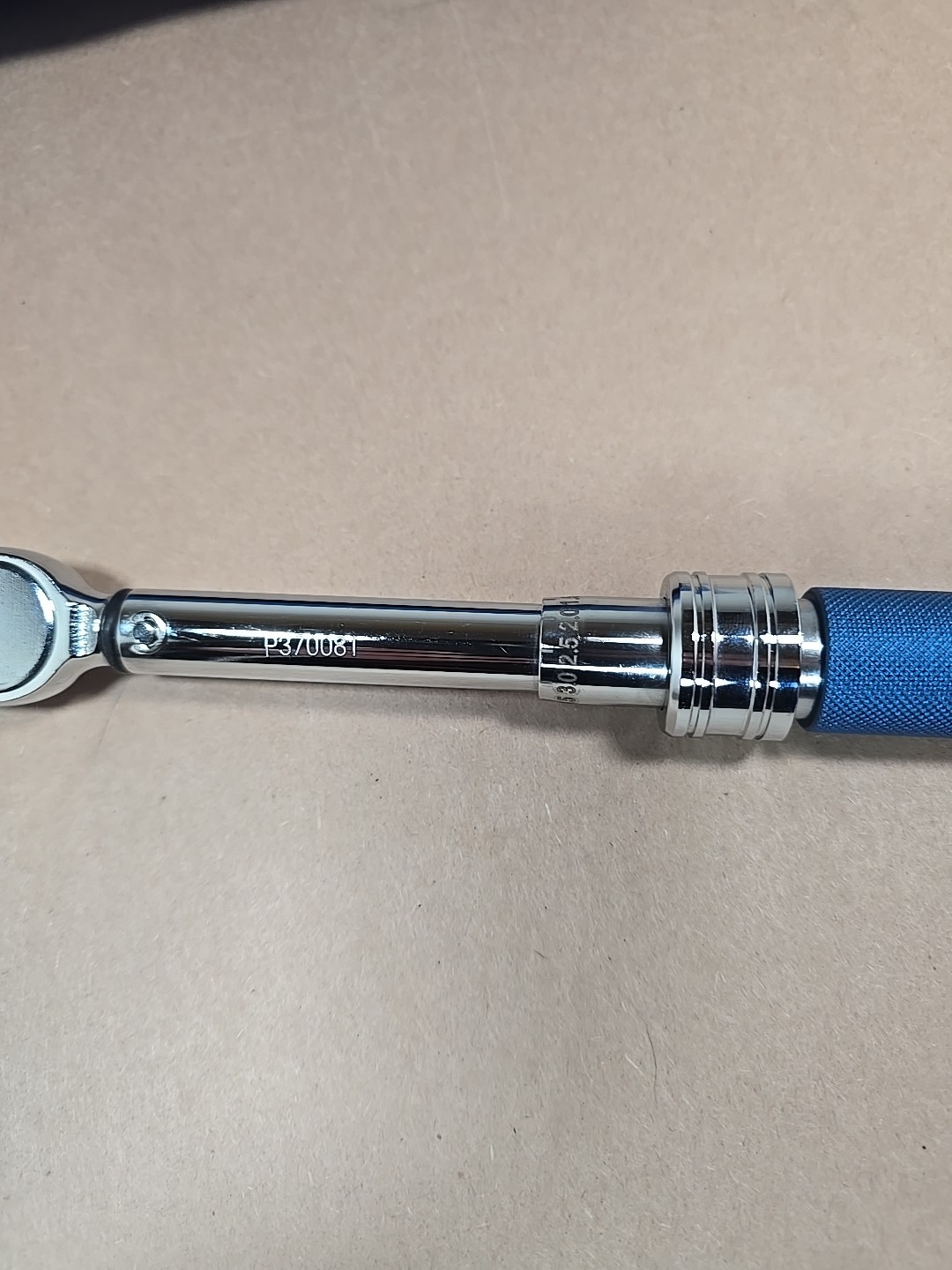 Westward 6PAG3 Torque Wrench 10-50 Ft Lbs With Blue Case