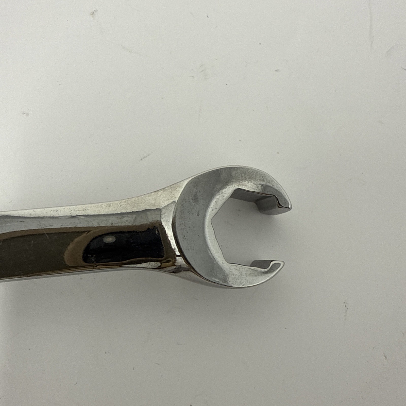 Snap-on tools 3/8 x 7/16″ SAE flare nut open end 6-point wrench RXFS1214B