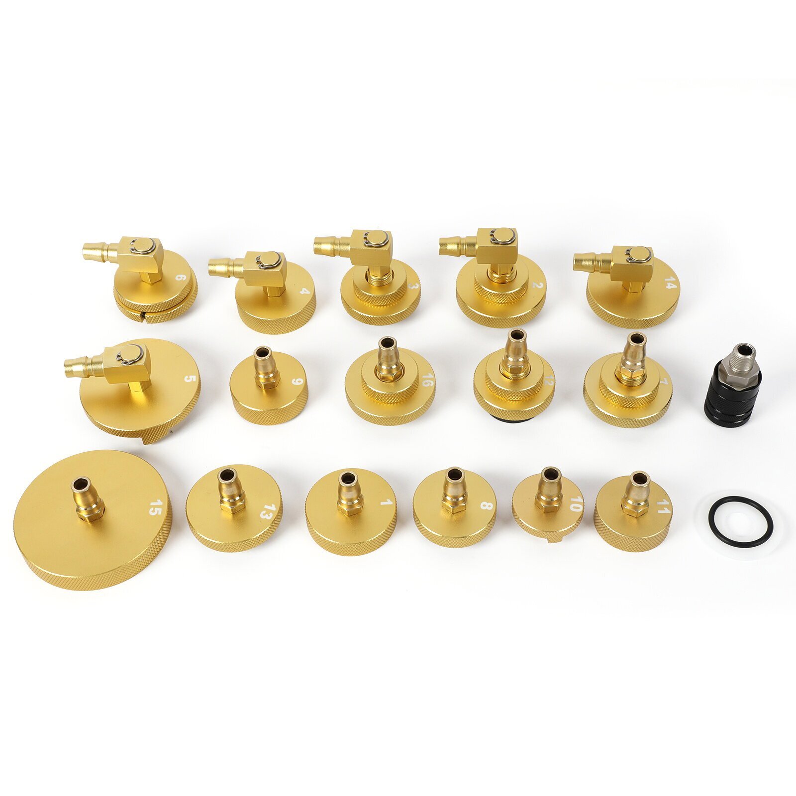 Brake Bleeder Kit Master Cylinder Adapters Set Brake Oil Fluid Bleeding Tools