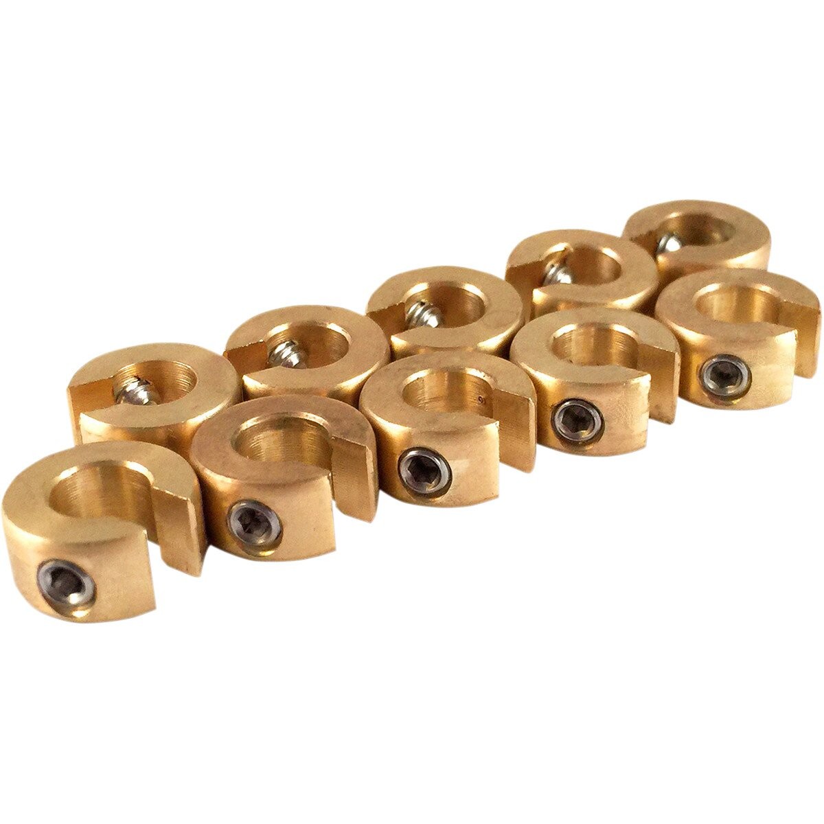 No-Mar .25 oz. Brass Spoke Wheel Weights – WT-SPK10BR-25