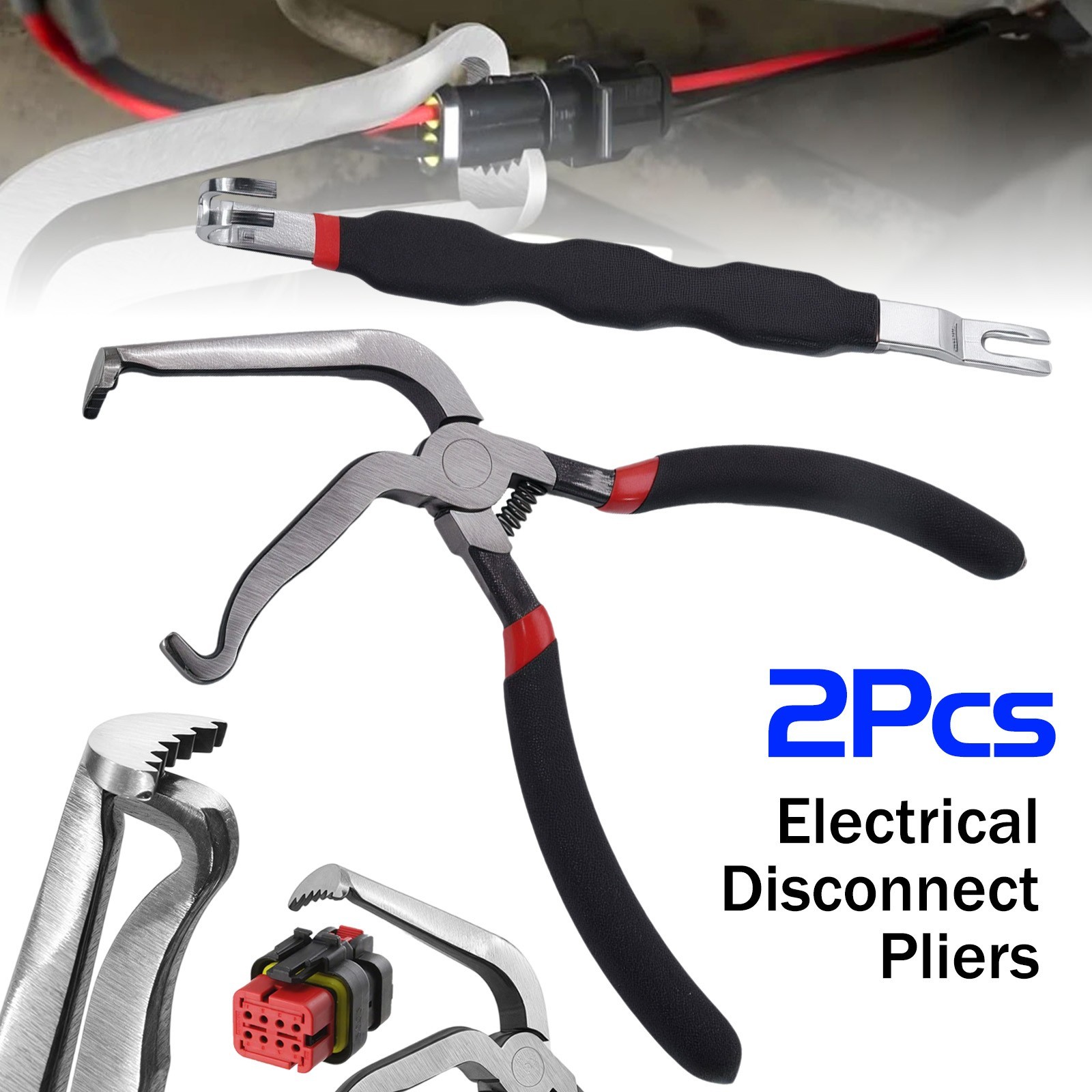 Electrical Disconnect Pliers 60° Connector Separator Automotive Terminal Tool US