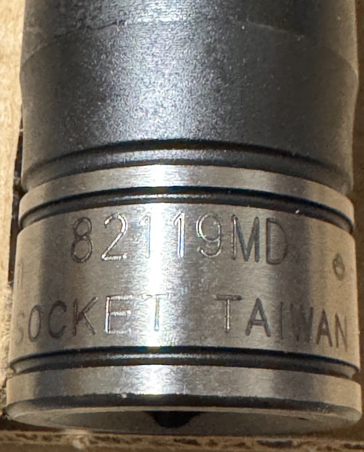82119MD | 1/2″ Drive x 19mm Deep Length 12 Pt Duo-Socket Lifetime Warranty