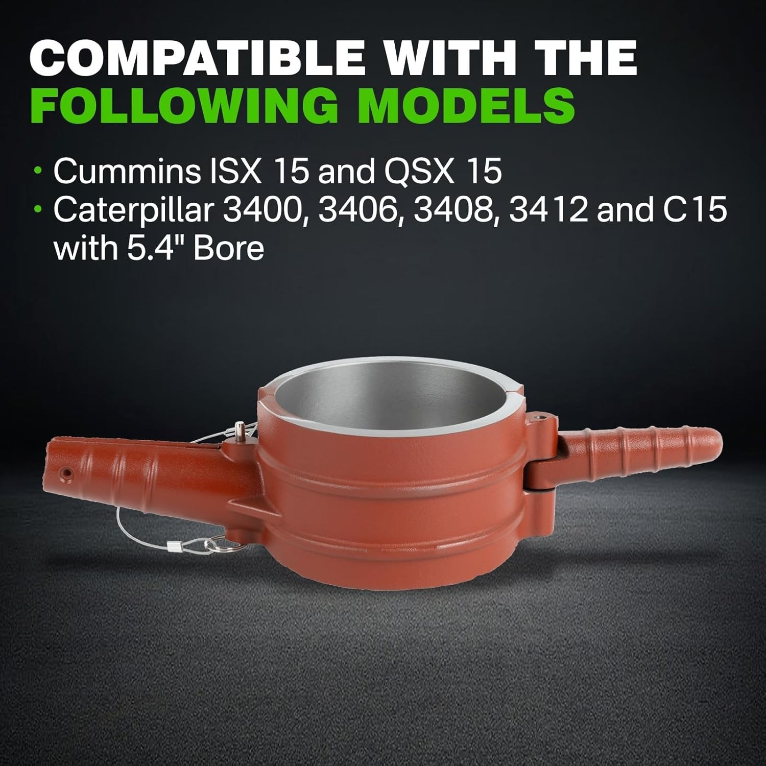 High-Performance 7040 Piston Ring Compressor for Cummins & Caterpillar Engines
