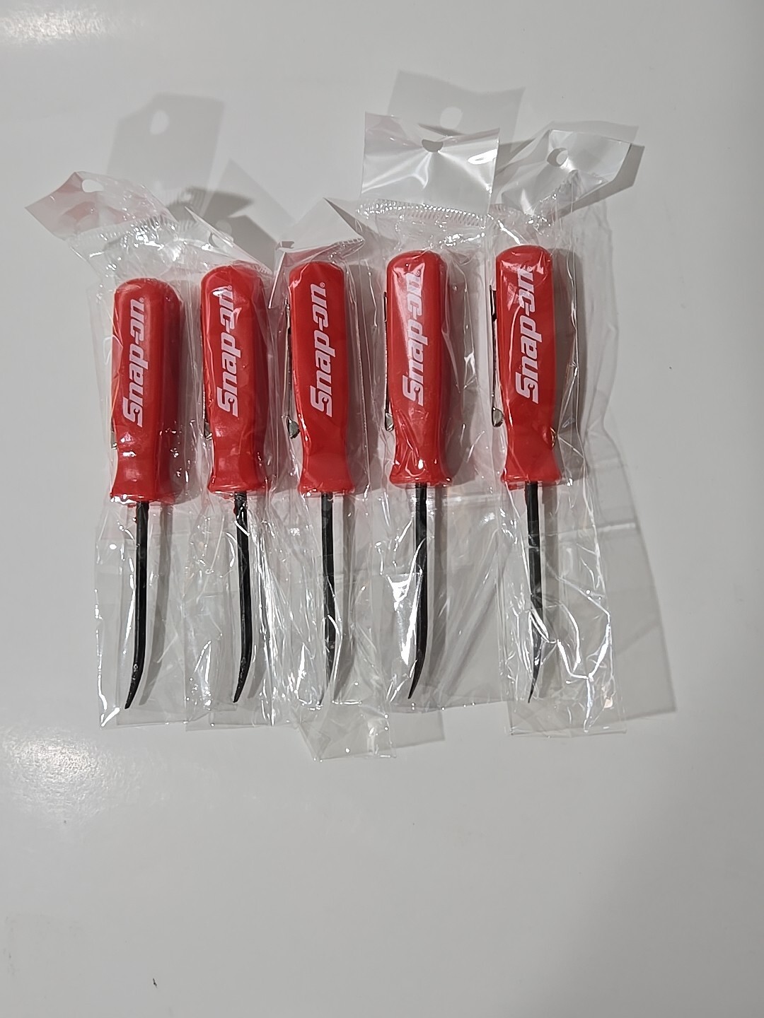 5X Red Snap on tools Promo PRY BAR screwdrivers per order pocket Clip NEW + GIFT