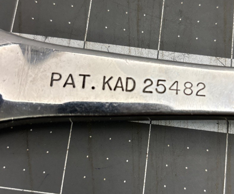 Vintage Craftsman 84T Ratchet USA KAD 25482 Square Handle 11 1/4″