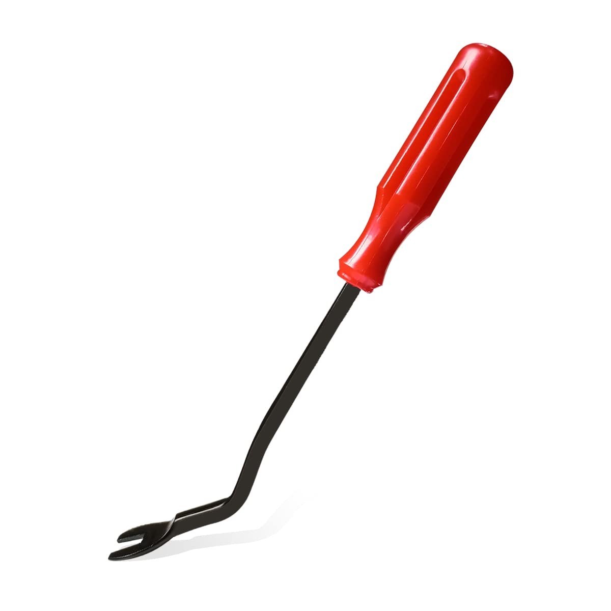Ergonomic Car Panel Clip Puller – Durable Red Tool for Easy Fastener Removal
