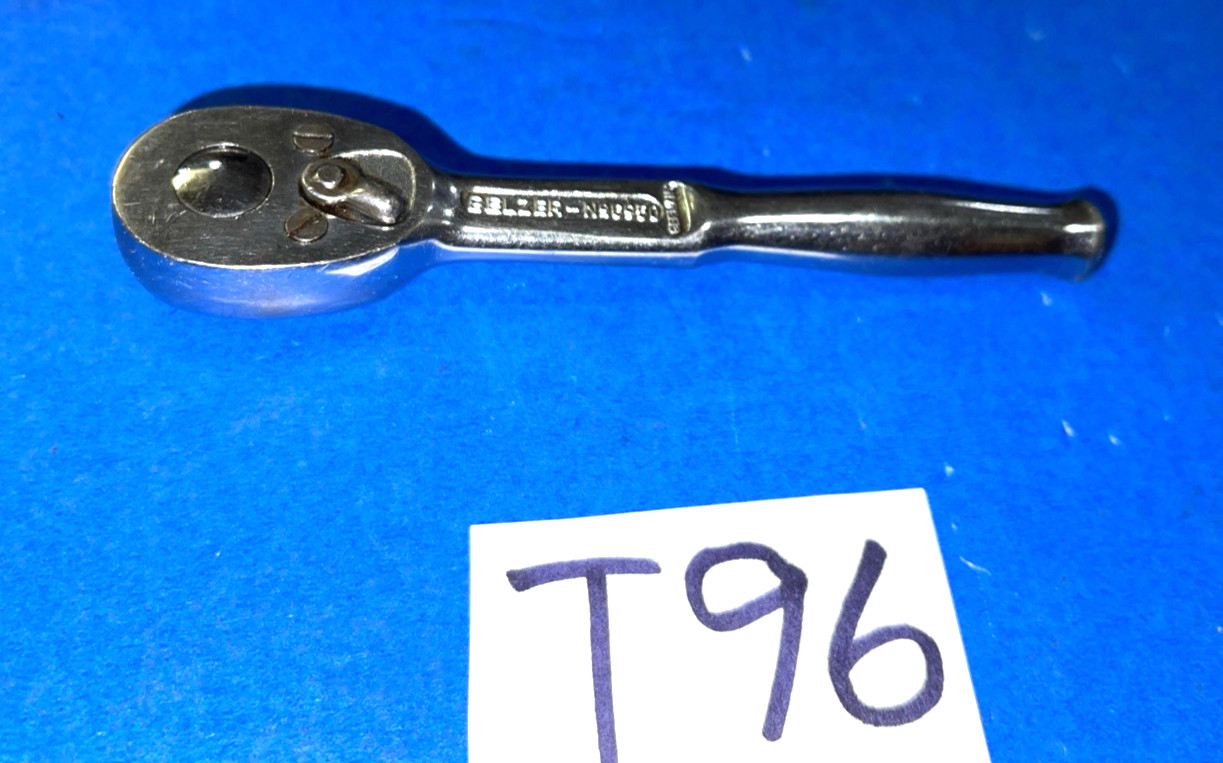 BELZER TOOLS 1/4 DRIVE RATCHET No. 6950 MADE IN GERMANY
