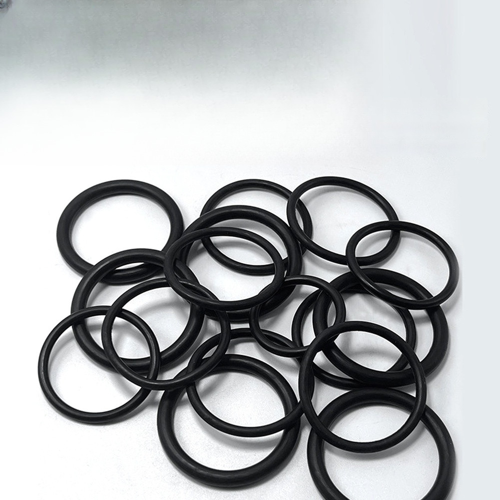 Nitrile O Ring Kit Hydraulic Hose Seals Oil Resistant Material Burr Free Edges