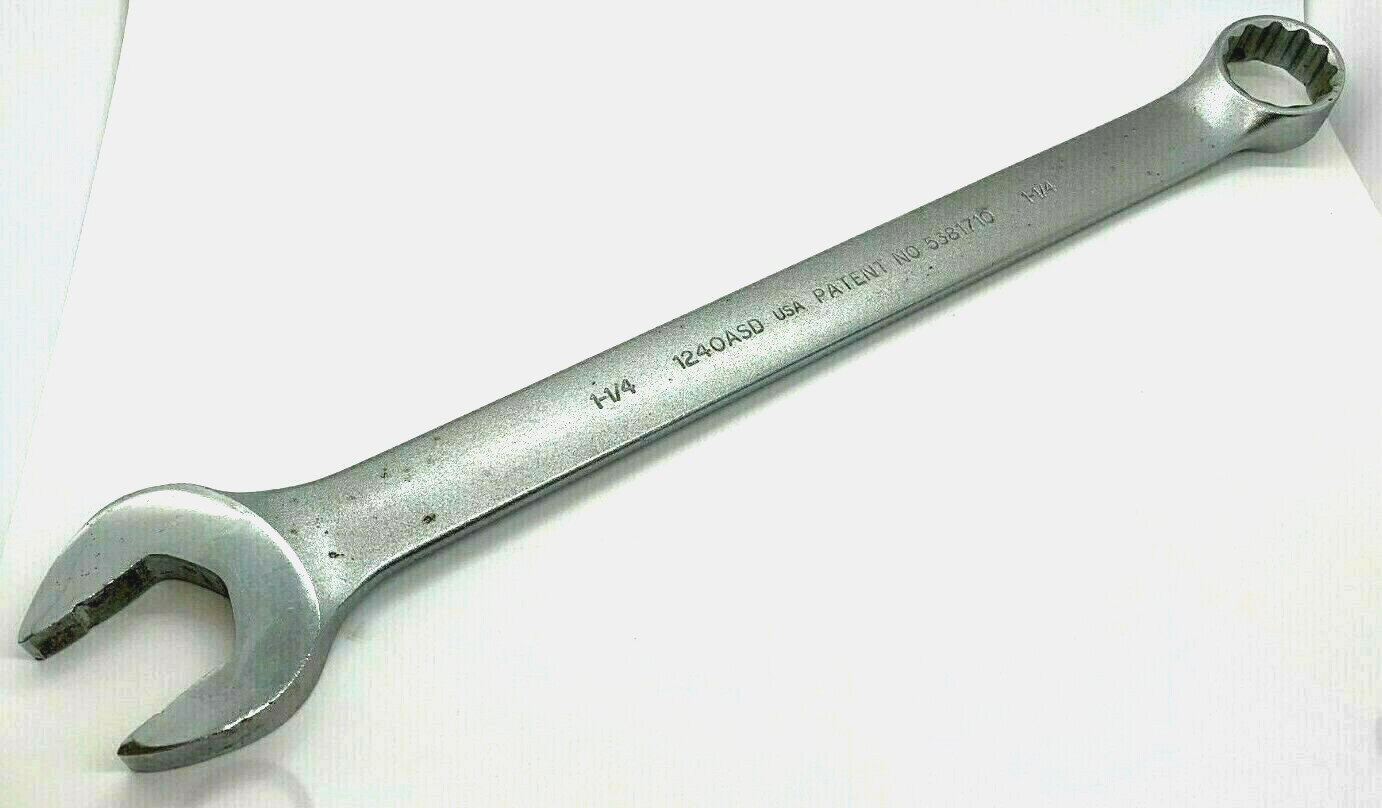 🇺🇸 PROTO Tools 1-1/4 JUMBO Anti Slip Design ASD Combination Wrench SAE 17 Long