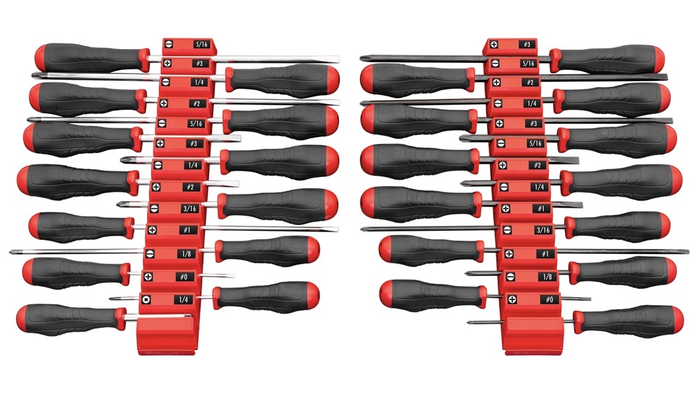 Ernst 26 Tool Magnetic Screwdriver Pro – Red (5613M)