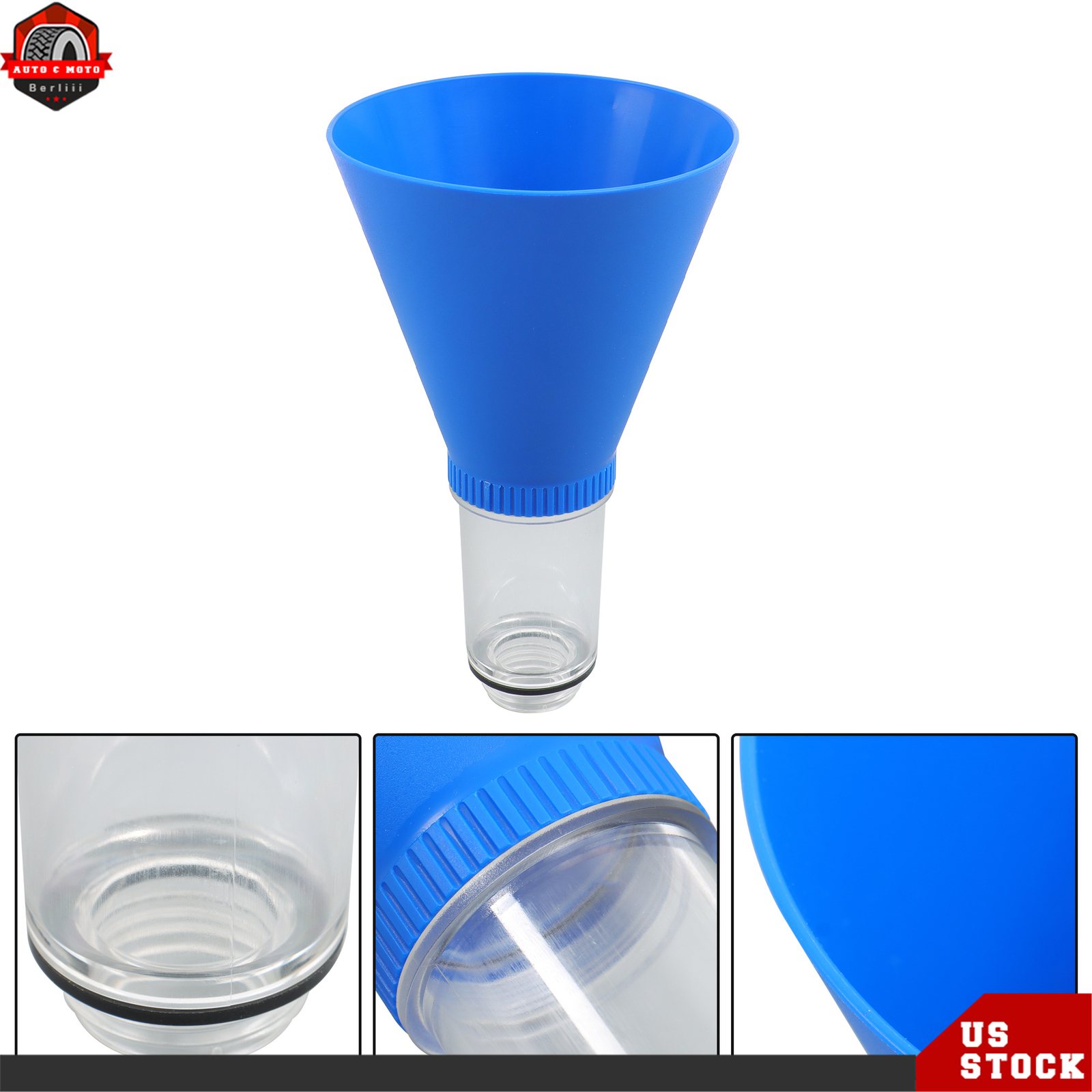 Engine oil funnel Threaded For Toyota/Lexus/Scion with threaded oil cap